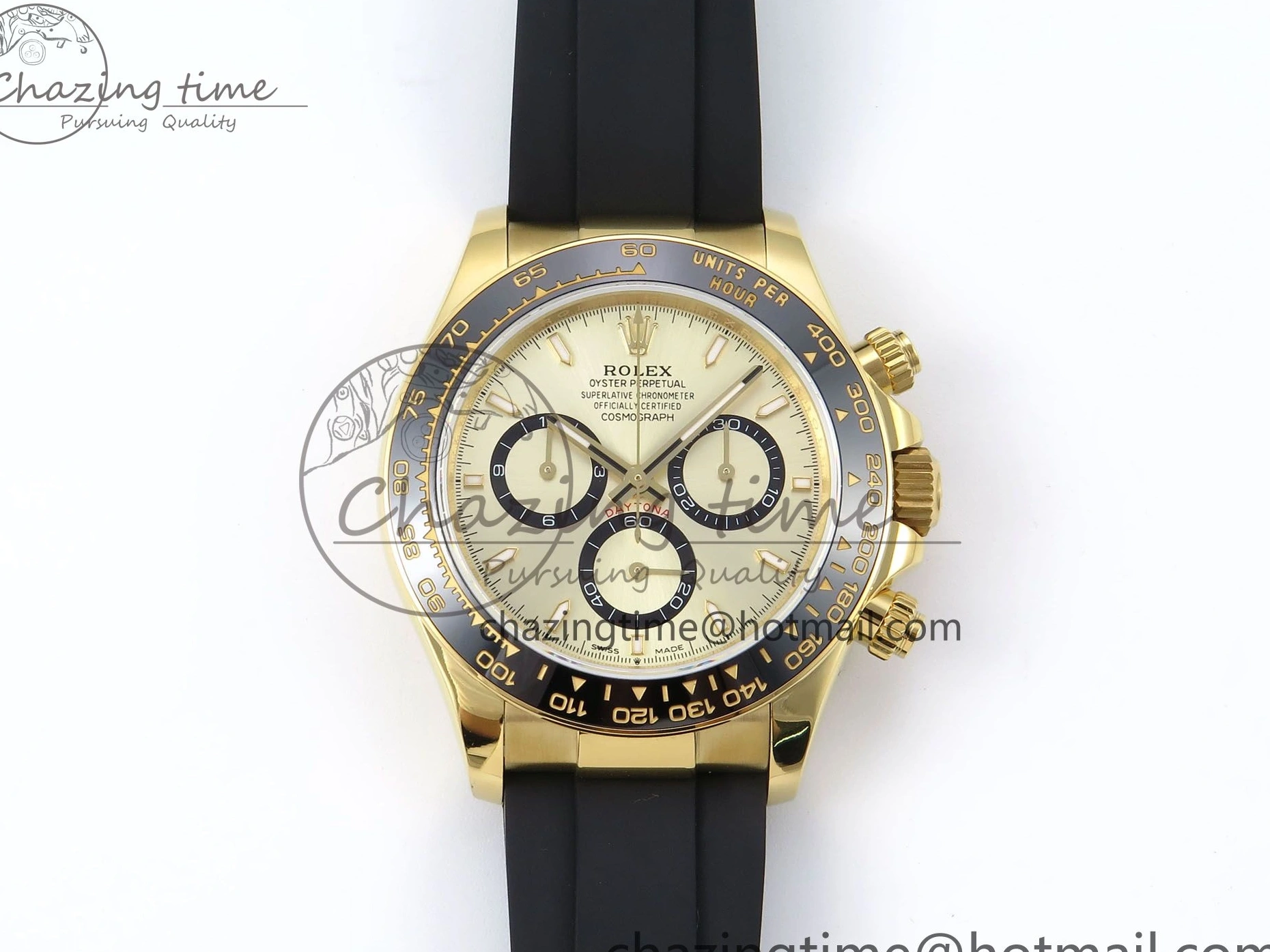 0402 Durable Daytona 126518 QF 1:1 Best Edition YG Dial on Oysterflex Strap SH4131 V 1312